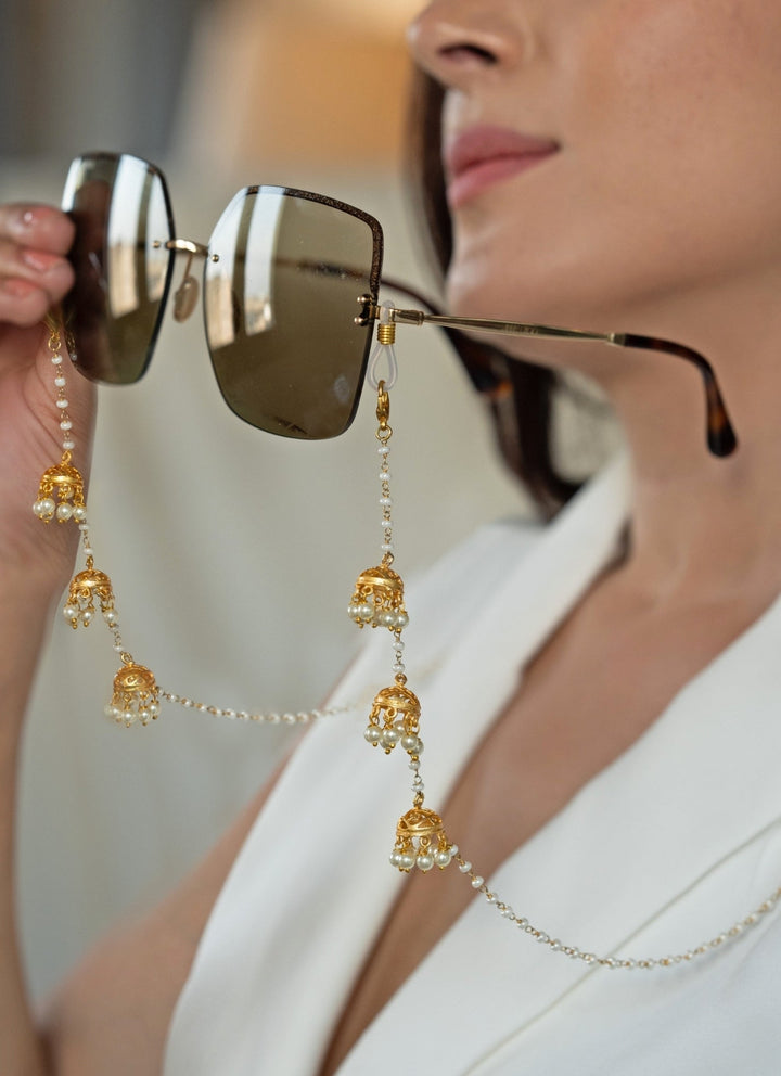 Do Taara Gold Pearl Eyewear SlingFabilicious Fashion