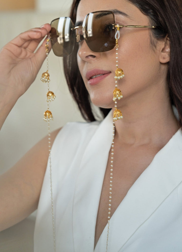 Do Taara Gold Pearl Eyewear SlingFabilicious Fashion