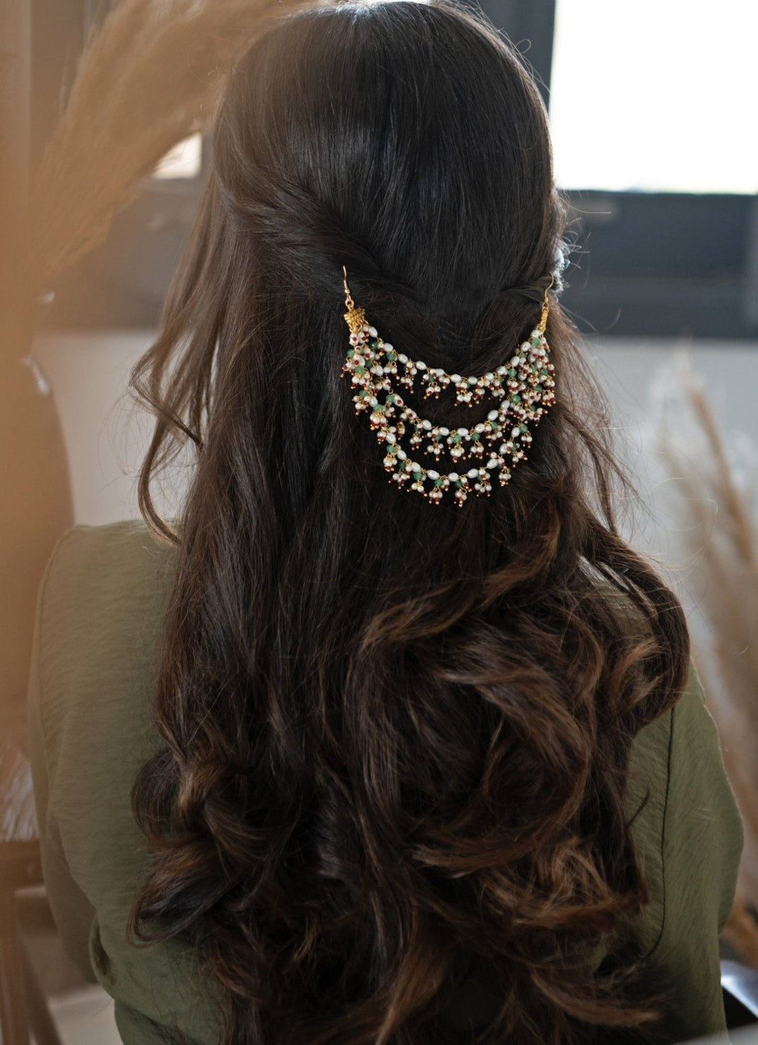 Do Taara Gold Pearls Braid PinFabilicious Fashion