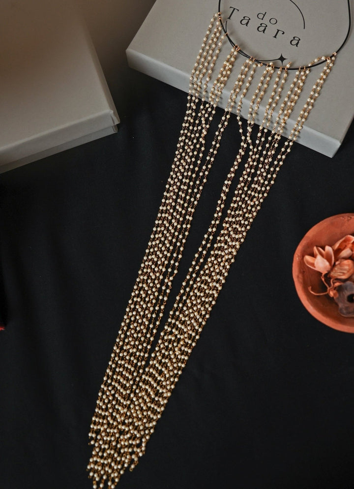 Do Taara Gold Pearls HairbandFabilicious Fashion