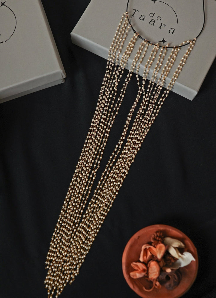 Do Taara Gold Pearls HairbandFabilicious Fashion