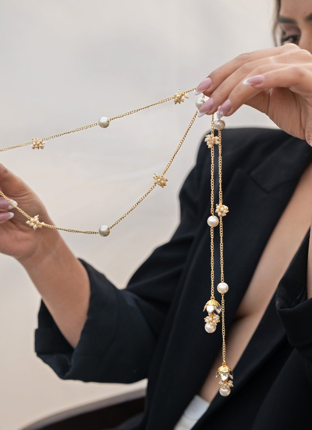 Do Taara Gold Pearls NecklaceFabilicious Fashion