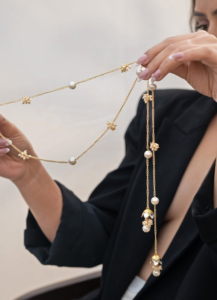 Do Taara Gold Pearls NecklaceFabilicious Fashion