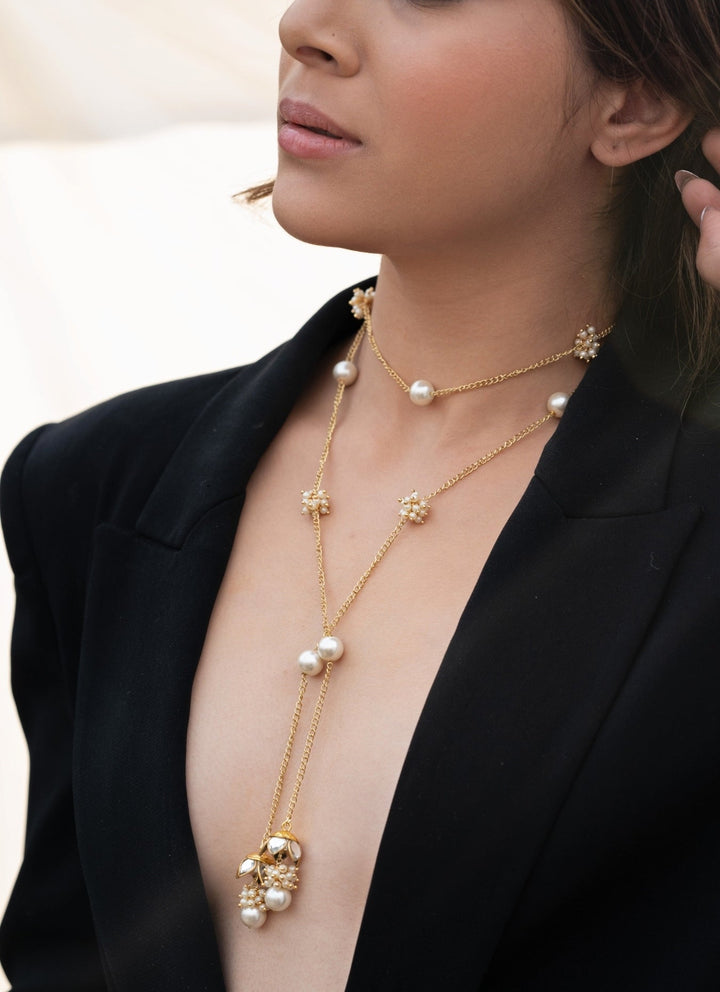 Do Taara Gold Pearls NecklaceFabilicious Fashion