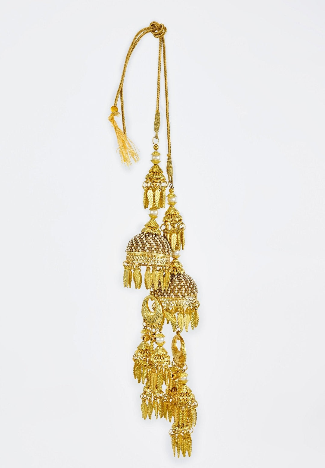 Gold Plated Bridal Kaleeras Vivinia by Vidhi Mehra - Fabilicious Fashion
