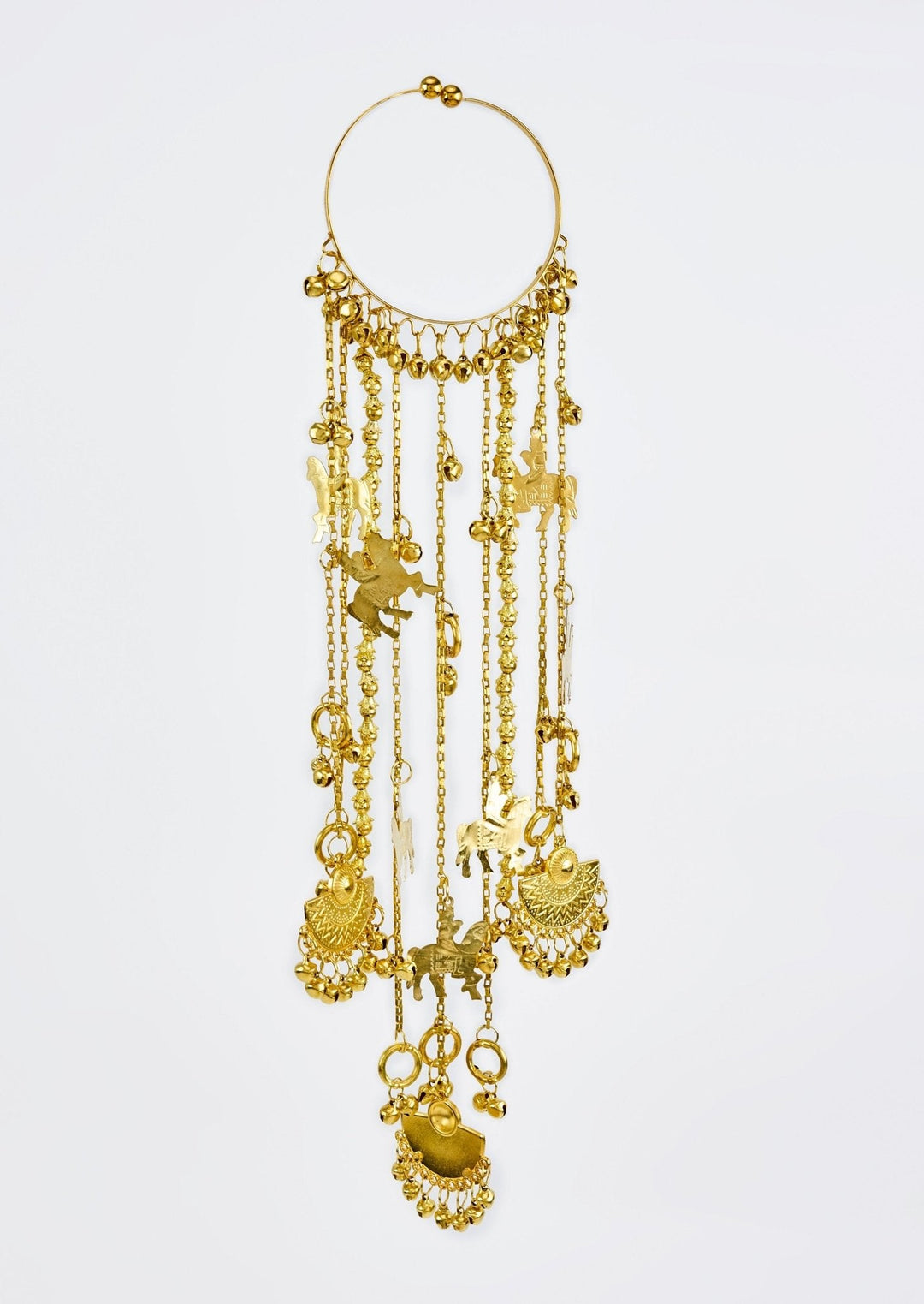 Gold Plated Bridal Kaleeras Vivinia by Vidhi Mehra - Fabilicious Fashion