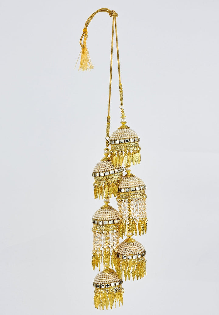 Gold Plated Bridal Layered Kaleeras Vivinia by Vidhi Mehra - Fabilicious Fashion
