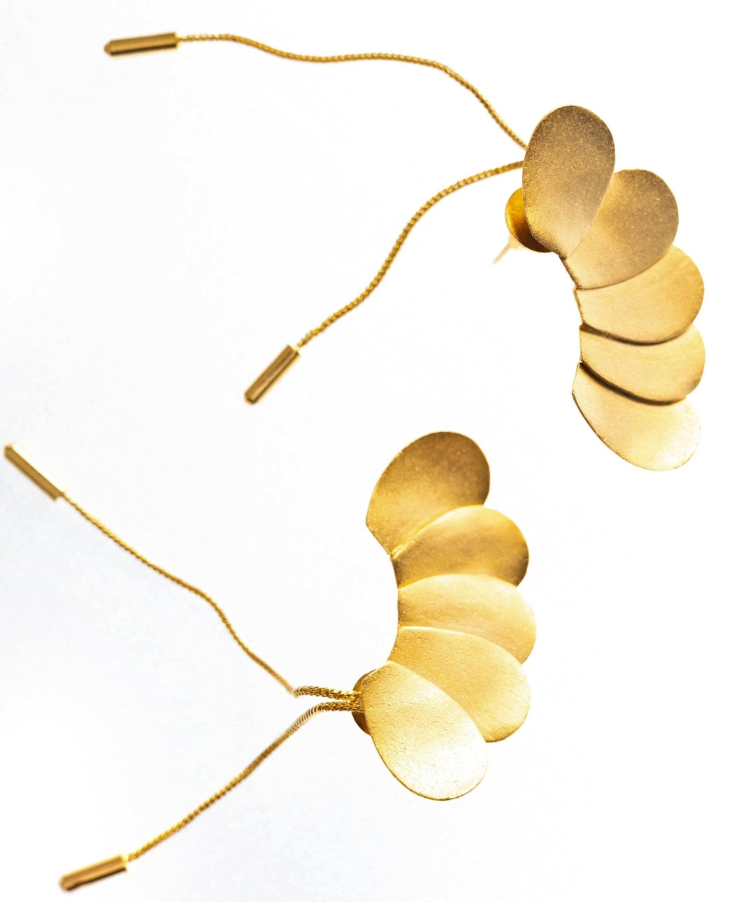 Gold Plated Charm Detachable Stud With Chain Bracelet Zaza By Somya - Fabilicious Fashion