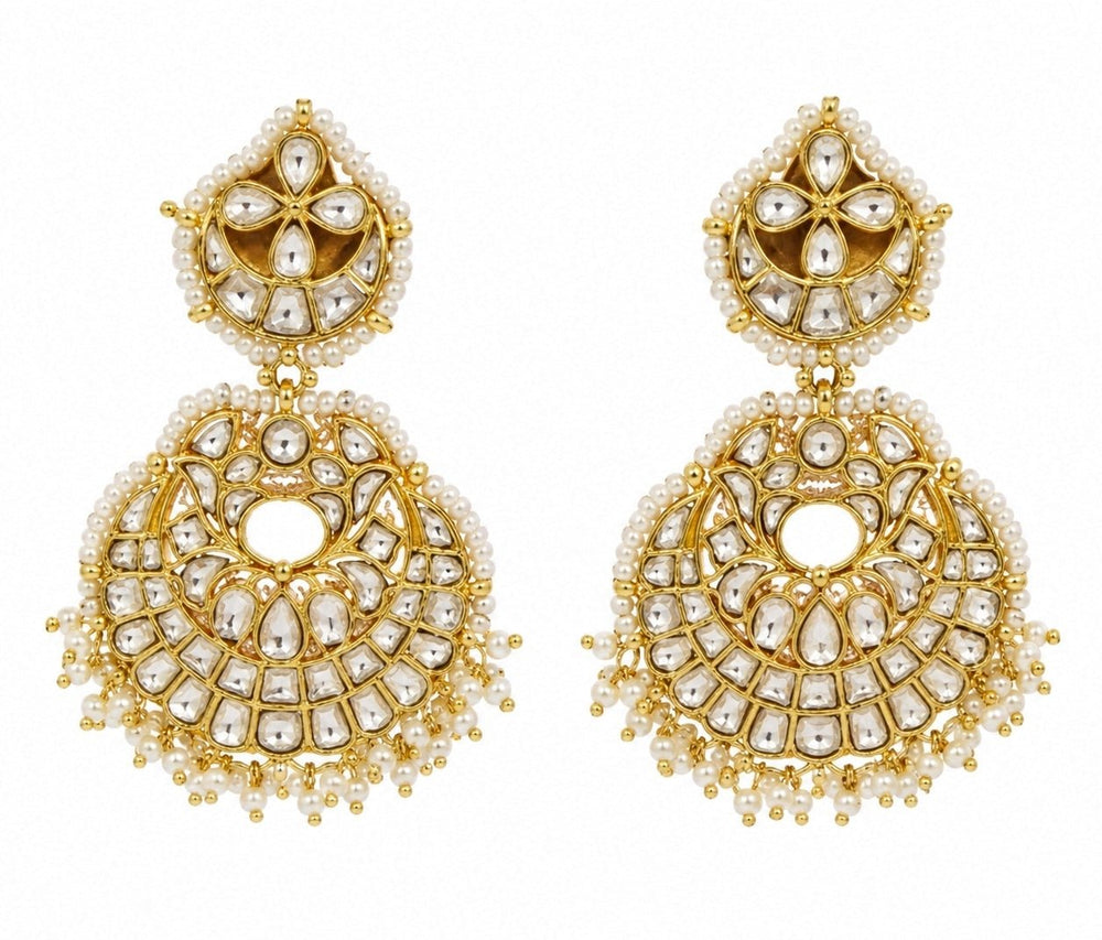 Vivinia by Vidhi Mehra Gold Plated Kundan Pearl Bridal Choker SetFabilicious Fashion
