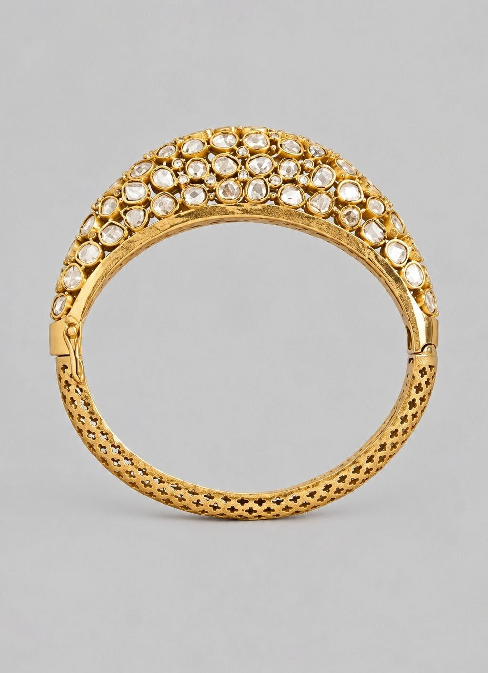 Zevar by Geeta Gold Plated Moissanite KadaFabilicious Fashion