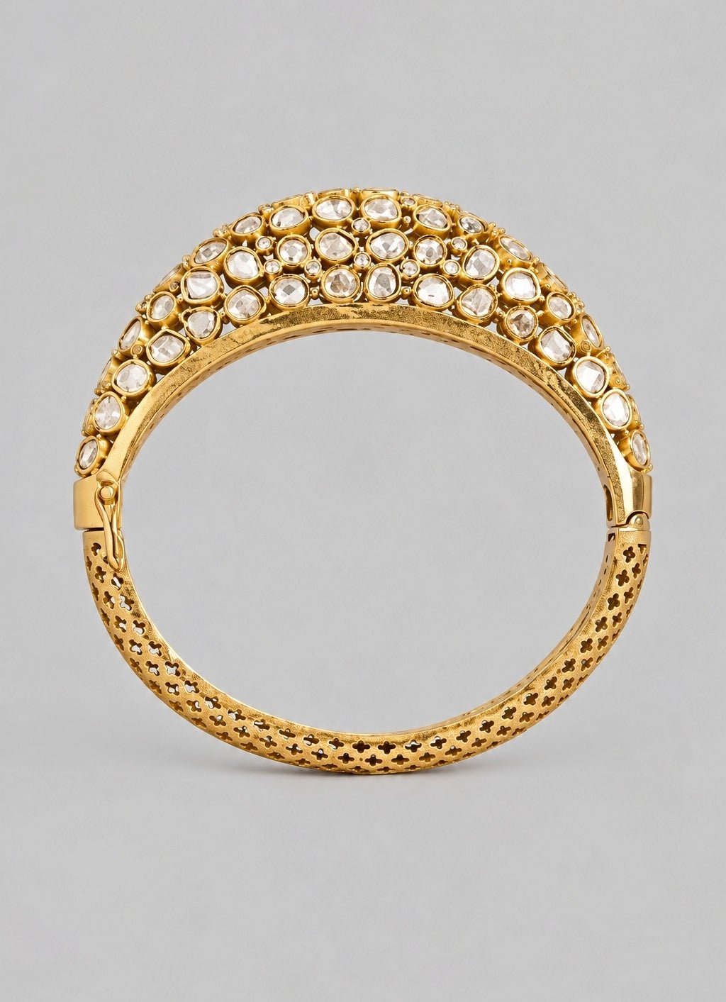 Zevar by Geeta Gold Plated Moissanite KadaFabilicious Fashion