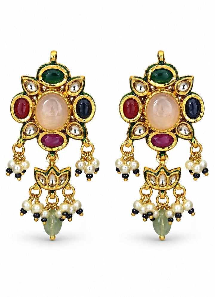 Vivinia By Vidhi Mehra Gold Plated Pearl And Kundan Choker SetFabilicious Fashion