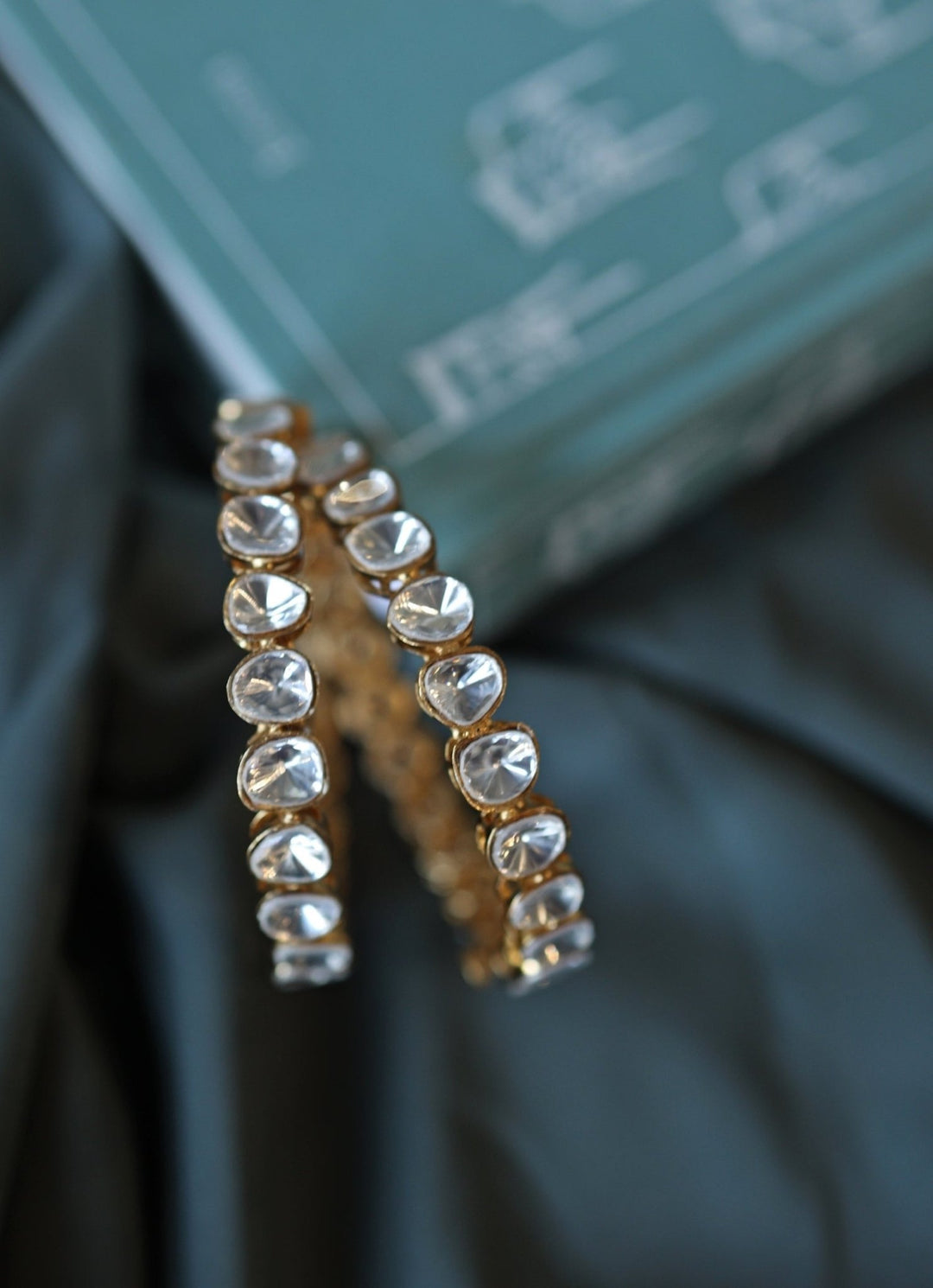 Do Taara Gold Polki Bangle SetFabilicious Fashion
