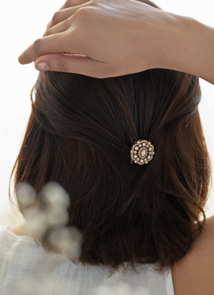 Do Taara Gold Polki Braid PinFabilicious Fashion