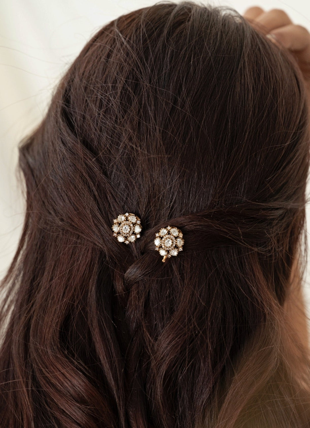 Do Taara Gold Polki Braid PinFabilicious Fashion