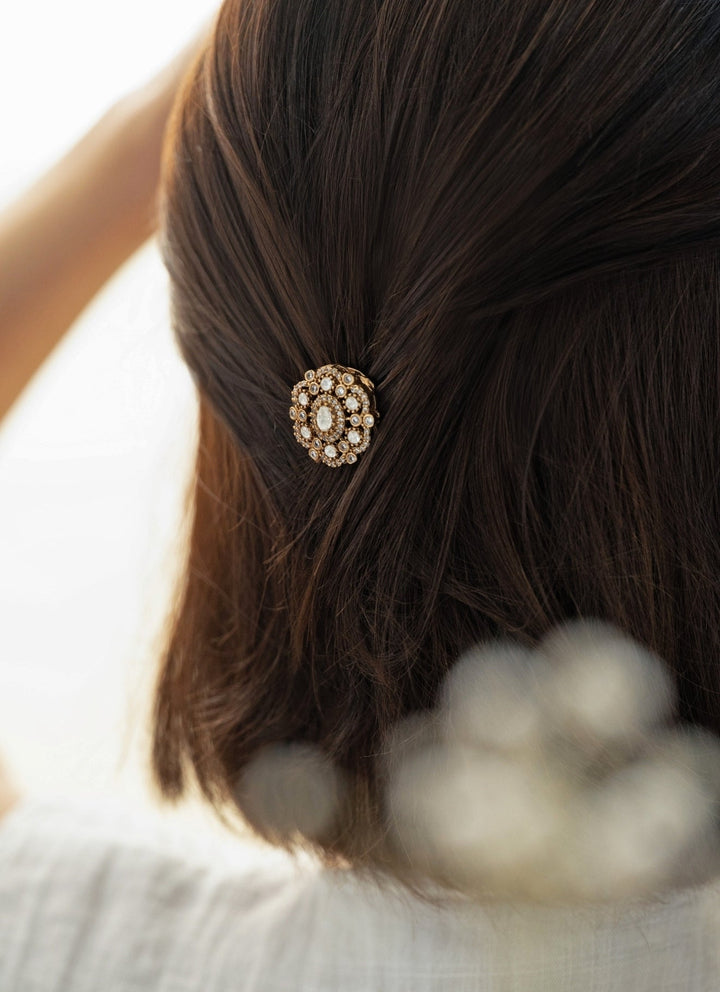 Do Taara Gold Polki Braid PinFabilicious Fashion