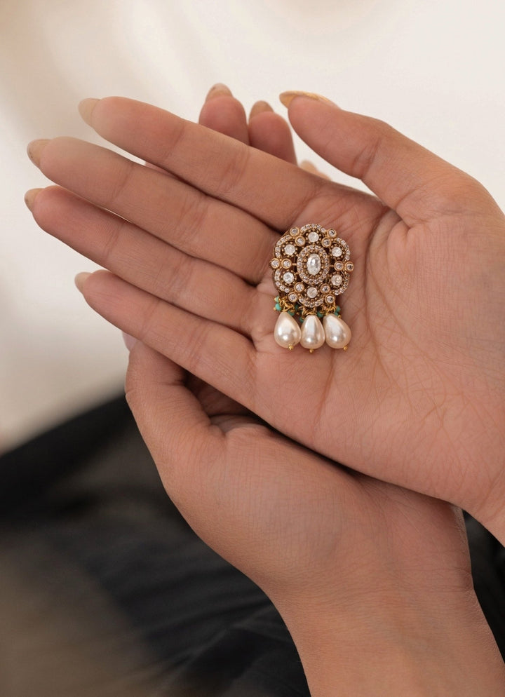Do Taara Gold Polki Braid PinFabilicious Fashion