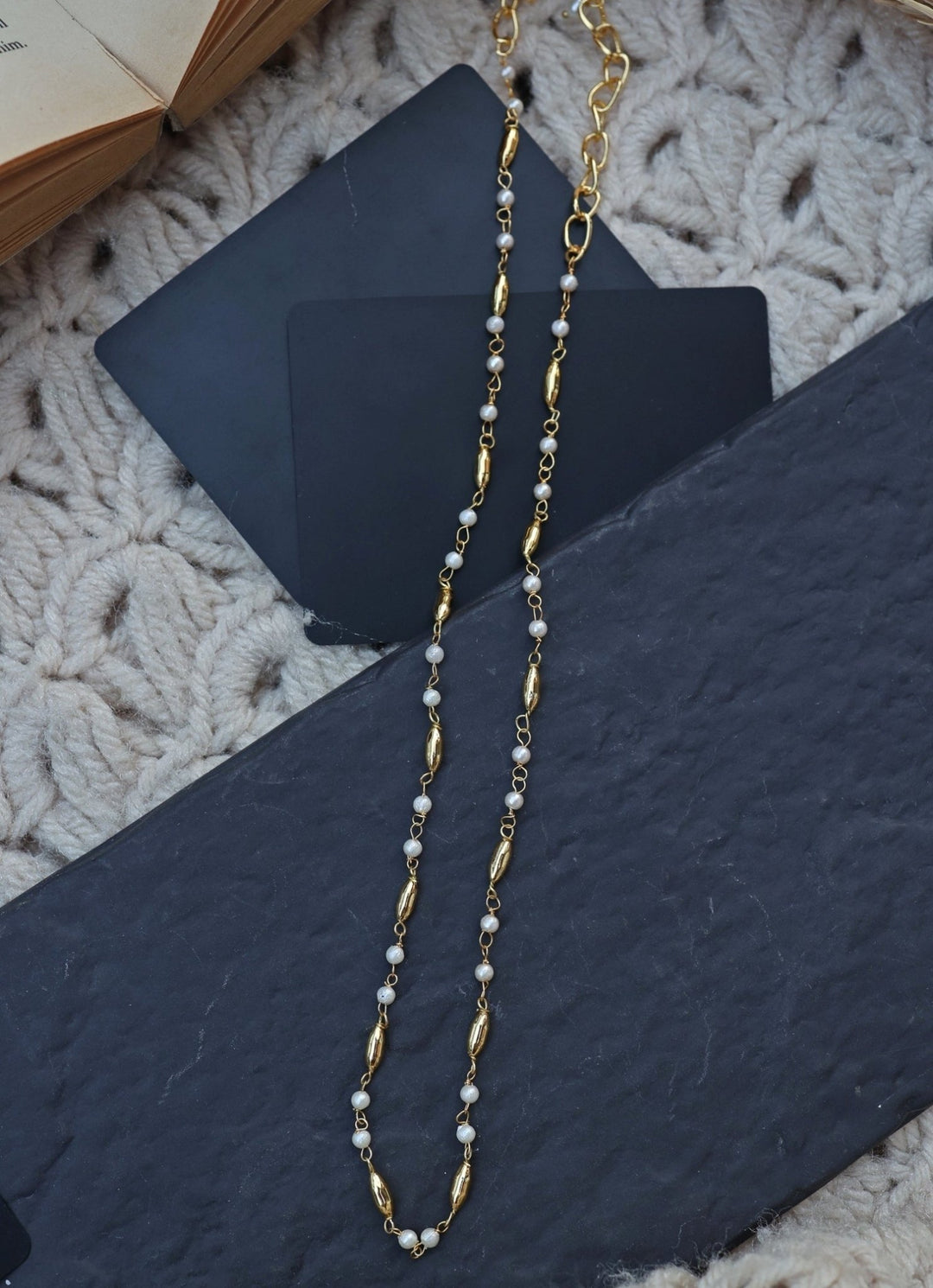 Do Taara Gold String NecklaceFabilicious Fashion