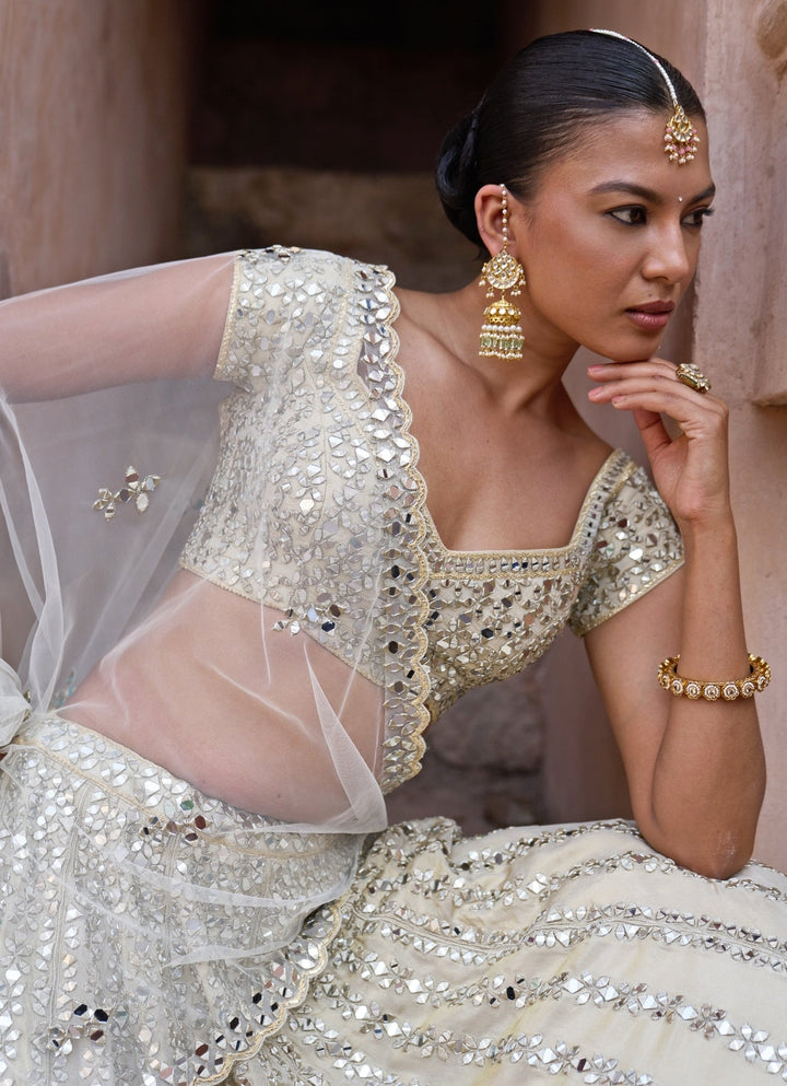 Angad Singh Gold Tissue Lehenga SetFabilicious Fashion