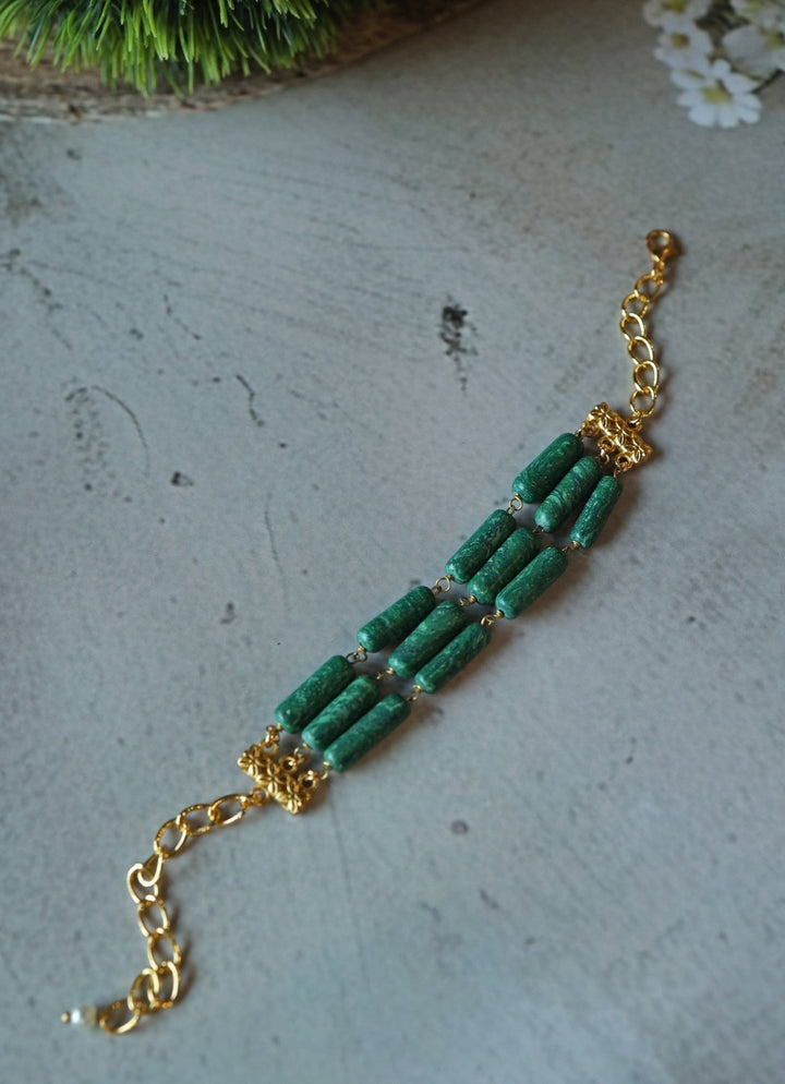 Do Taara Green BraceletFabilicious Fashion