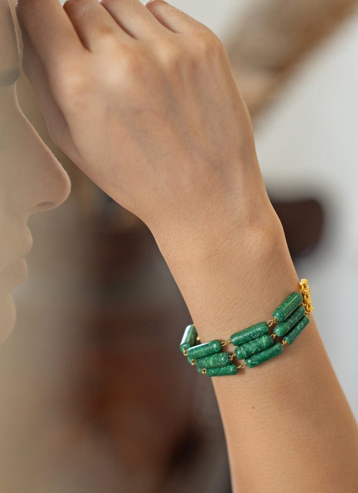 Do Taara Green BraceletFabilicious Fashion