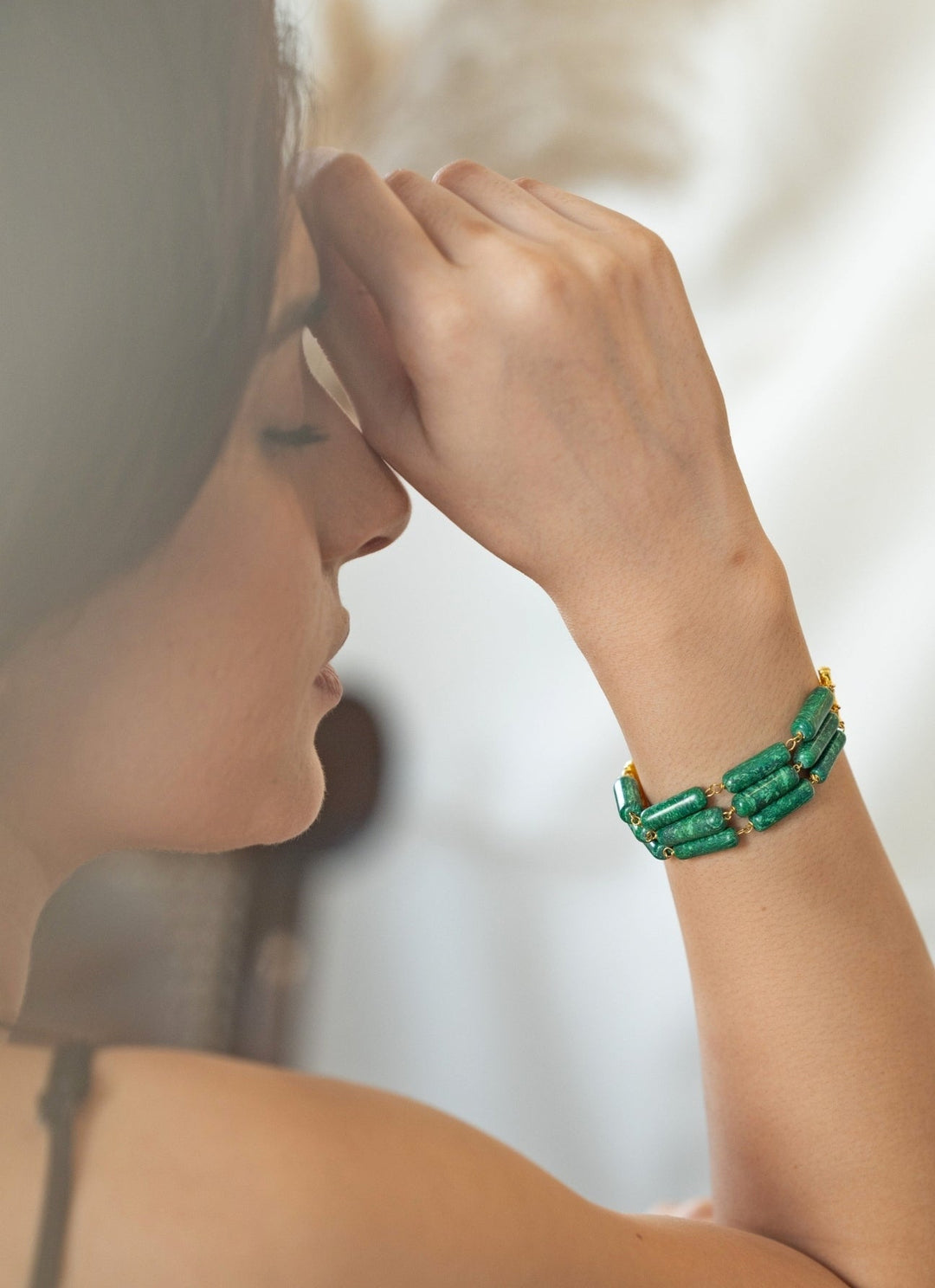 Do Taara Green BraceletFabilicious Fashion