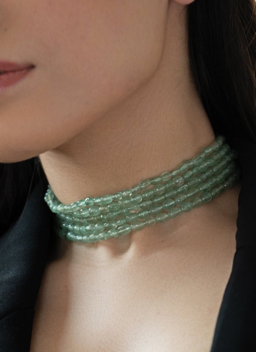 Do Taara Green Choker NecklaceFabilicious Fashion