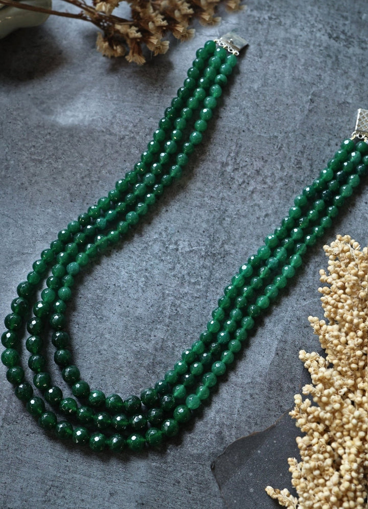 Do Taara Green NecklaceFabilicious Fashion