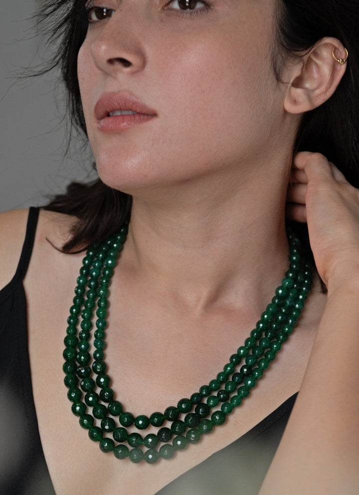 Do Taara Green NecklaceFabilicious Fashion