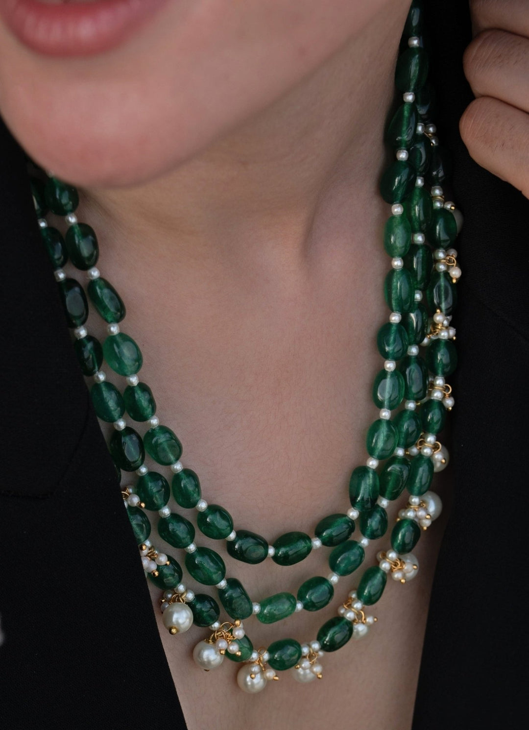 Do Taara Green NecklaceFabilicious Fashion