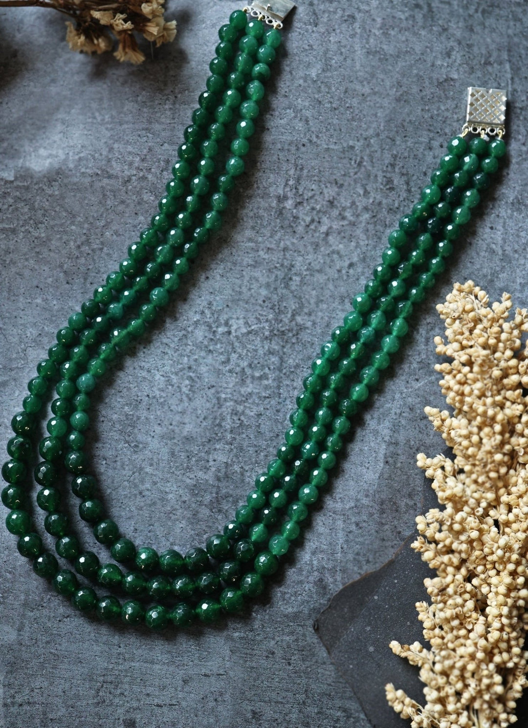 Do Taara Green NecklaceFabilicious Fashion