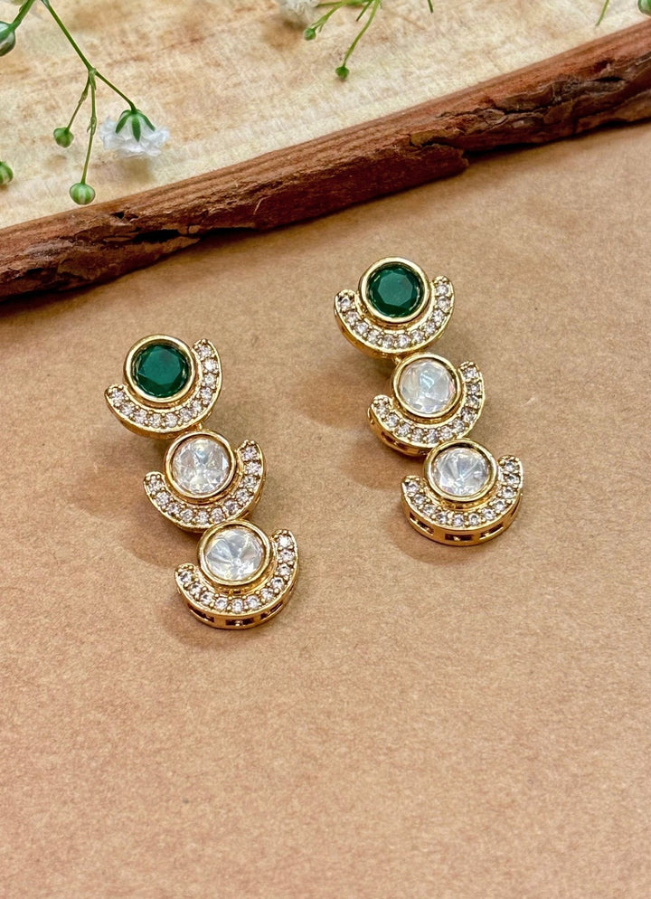 Naymee Green Polki Choker SetFabilicious Fashion