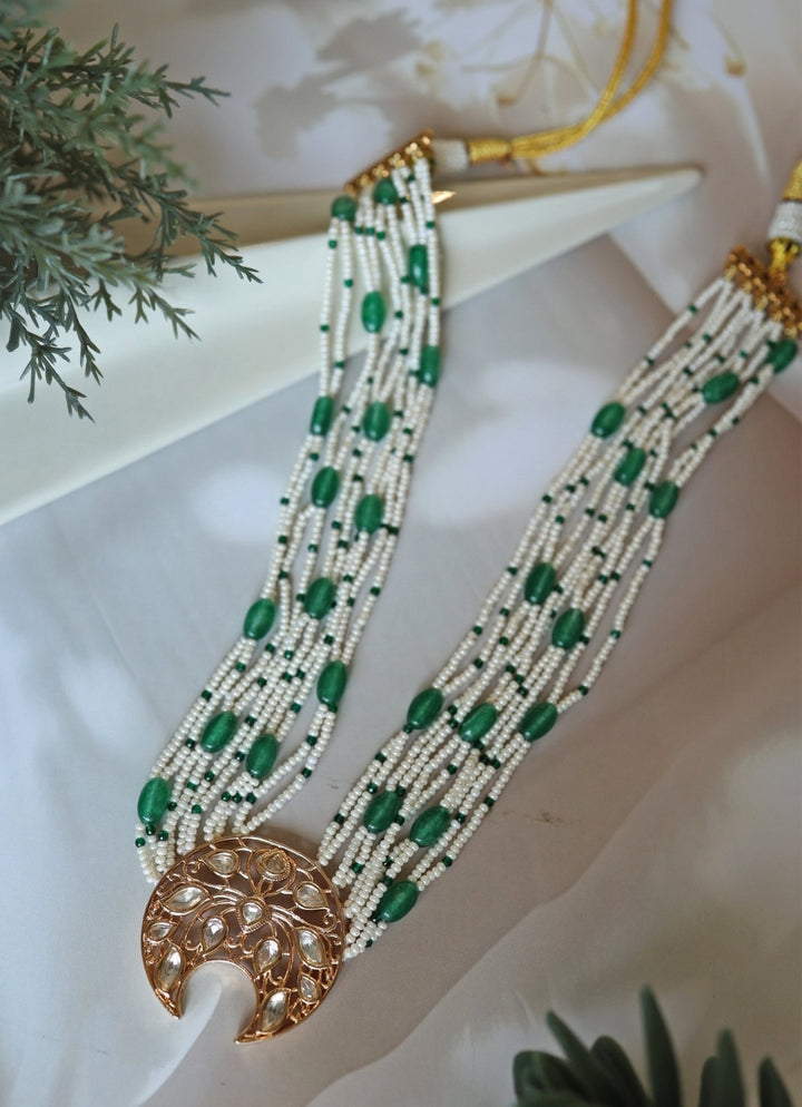 Do Taara Green Polki NecklaceFabilicious Fashion