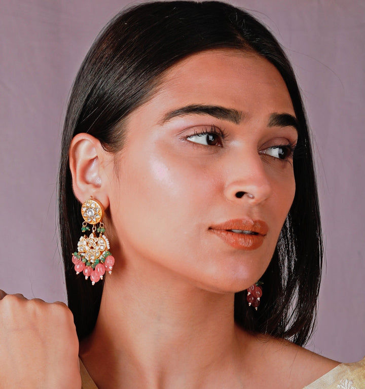 Indowestern And Traditional Bridal Necklace Set Riana by Shikha Jindal - Fabilicious Fashion