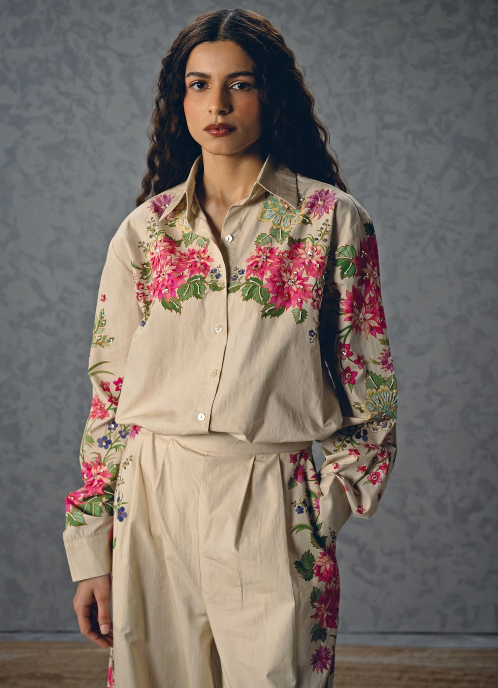 Ivory Cotton Co - Ord Set Paulmi and Harsh X Ease - Fabilicious Fashion
