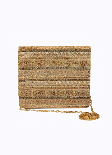 Khwabeeda Clutch The Purple Sack - Fabilicious Fashion