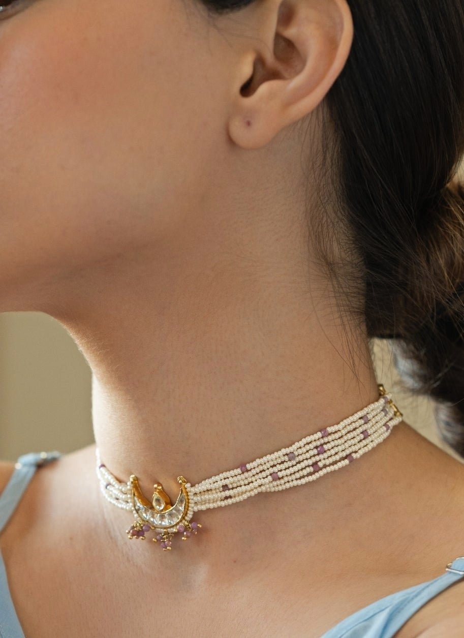 Do Taara Kundan And Pearls NecklaceFabilicious Fashion