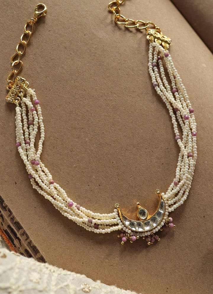 Do Taara Kundan And Pearls NecklaceFabilicious Fashion