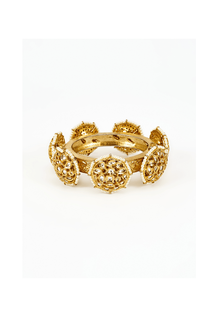 Kundan And Polki Kada Vivinia by Vidhi Mehra - Fabilicious Fashion