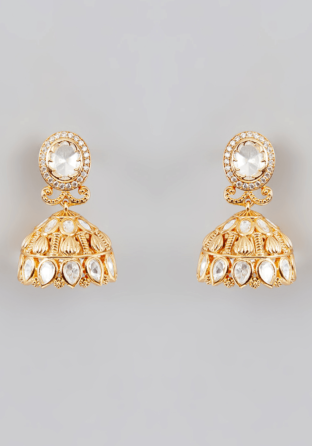 Kundan Choker Necklace Set Zevar by Geeta - Fabilicious Fashion