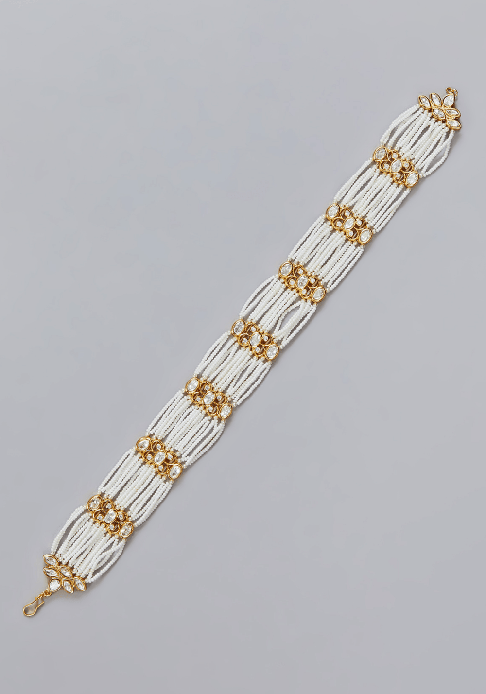 Kundan Gold Matha Patti Zevar by Geeta - Fabilicious Fashion