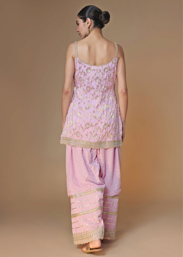 Renee Label Lilac Banarasi Silk Kurta Salwar SetFabilicious Fashion