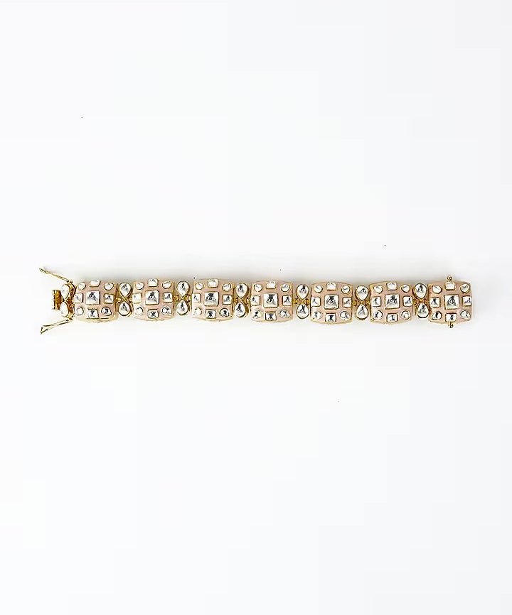 Meena Work Kundan Bangle Vivinia by Vidhi Mehra - Fabilicious Fashion