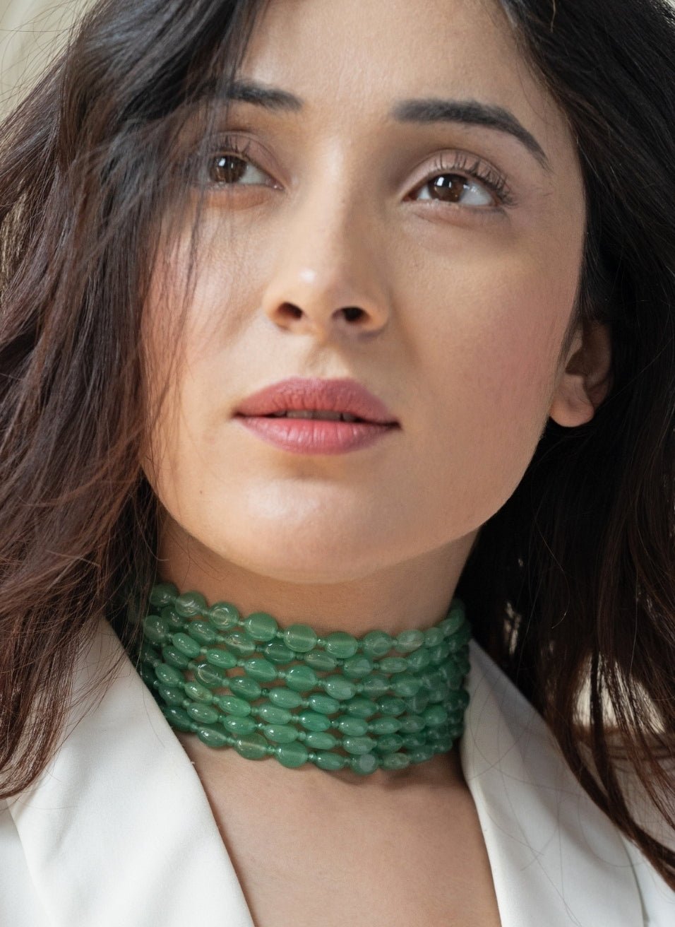 Do Taara Mint Green Green Choker NecklaceFabilicious Fashion