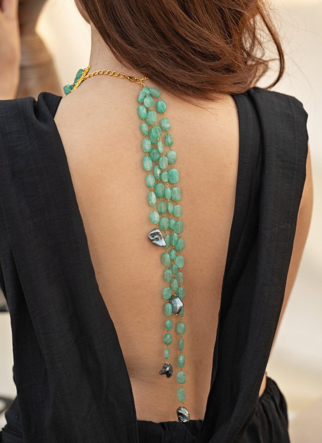 Do Taara Mint Green Green Choker NecklaceFabilicious Fashion
