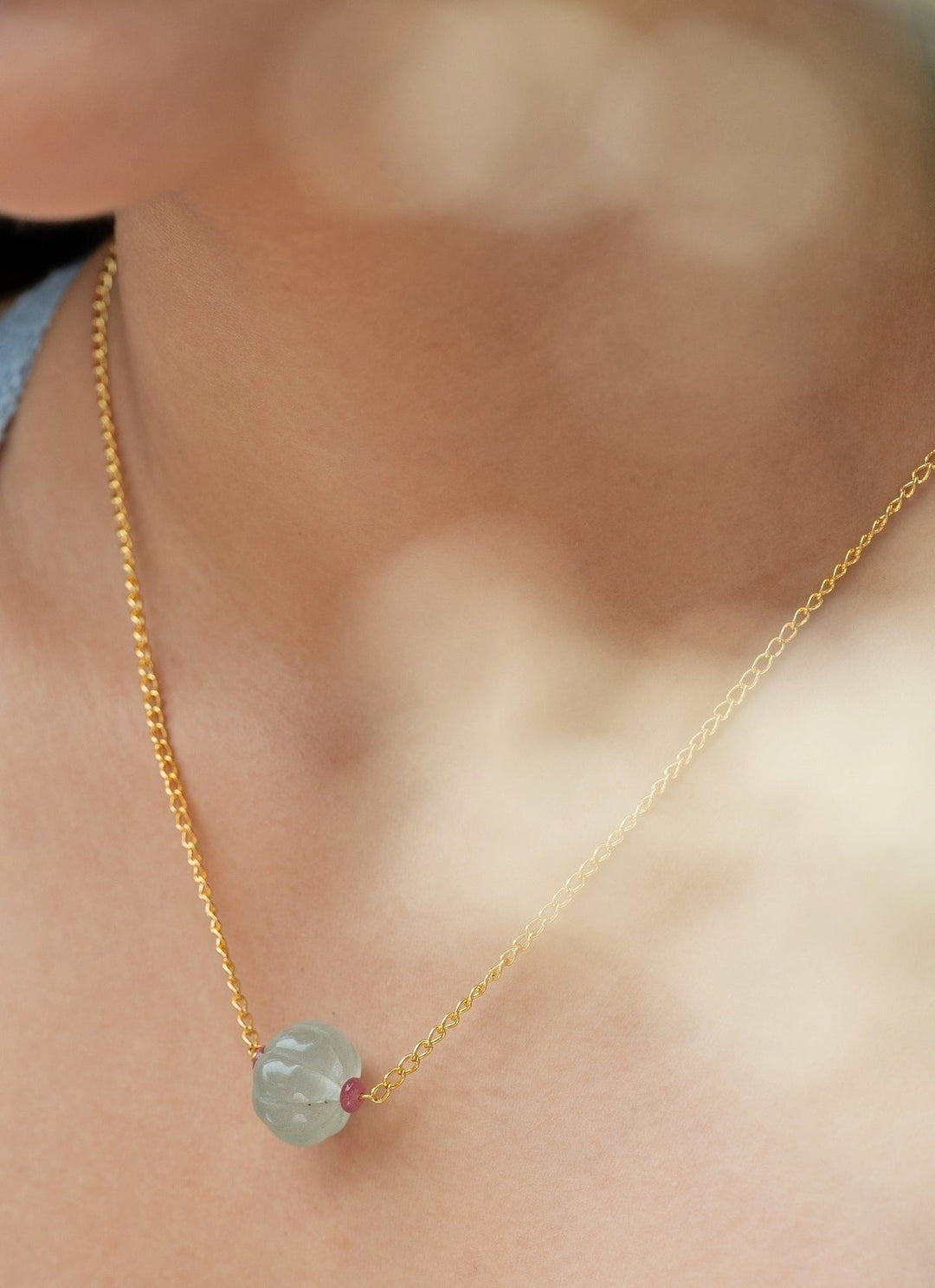 Do Taara Mint Green NecklaceFabilicious Fashion