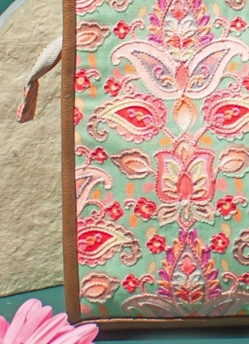 Multi Color Embroidered Handbag AMYRA - Fabilicious Fashion