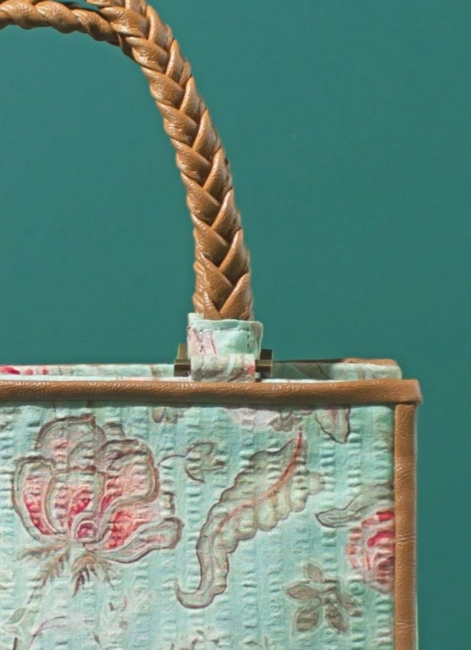 Multi Color Printed Handbag AMYRA - Fabilicious Fashion