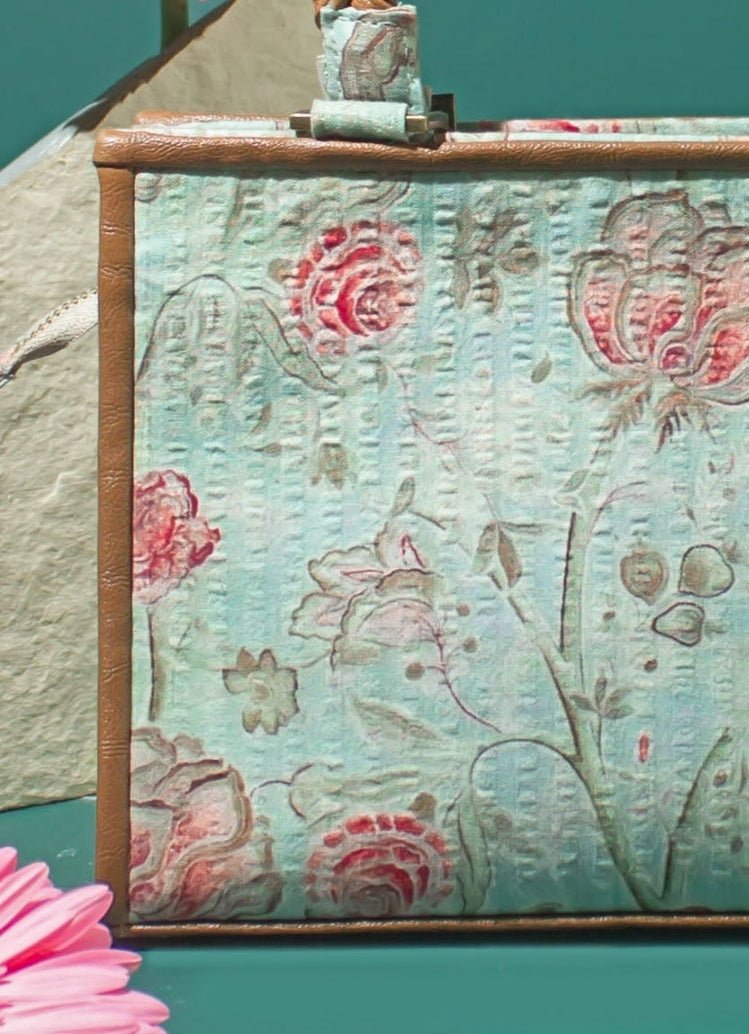 Multi Color Printed Handbag AMYRA - Fabilicious Fashion