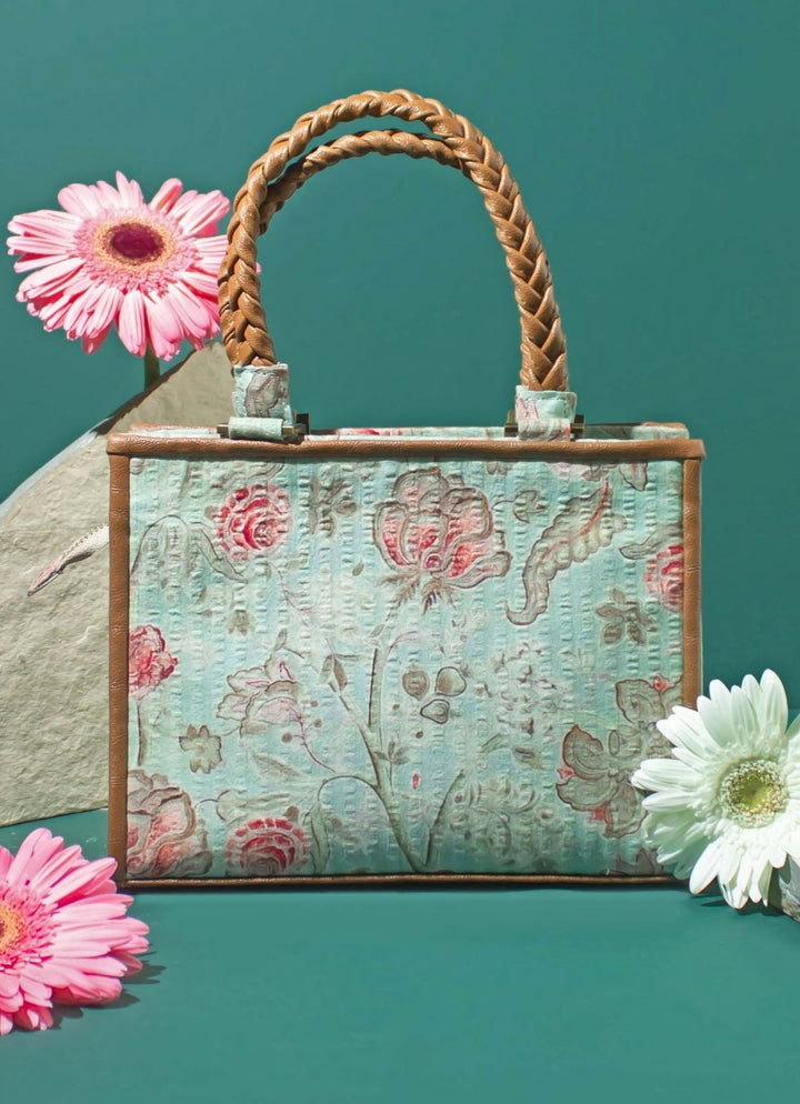 Multi Color Printed Handbag AMYRA - Fabilicious Fashion